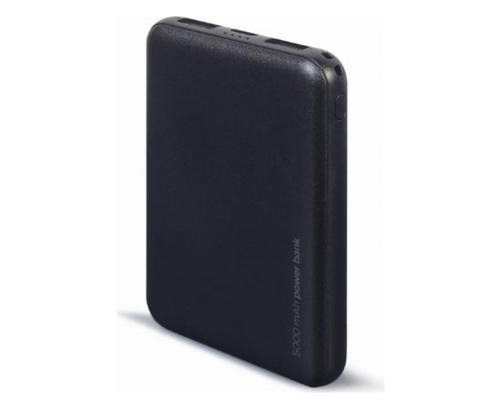 Gembird PB05-02 power bank Lithium Polymer (LiPo) 5000 mAh Black