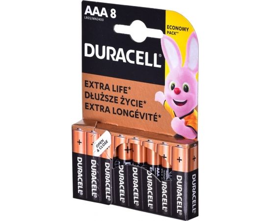 Duracell 8x LR03 AAA Single-use battery Alkaline