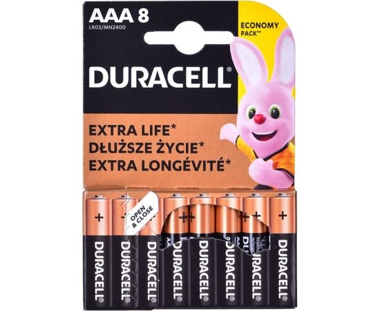 Duracell 8x LR03 AAA Single-use battery Alkaline