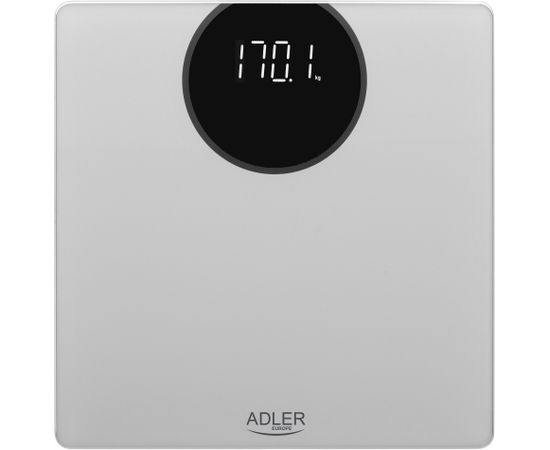 Adler Bathroom scale AD 8175	 Maximum weight (capacity) 180 kg, Accuracy 100 g, Silver