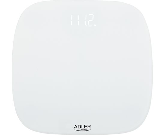 Adler Bathroom scale AD 8176	 Maximum weight (capacity) 180 kg, Accuracy 100 g, White