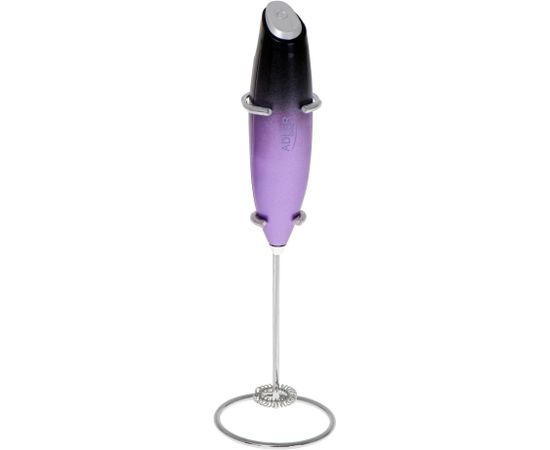 Adler Milk frother with a stand AD 4499 Black/Purple