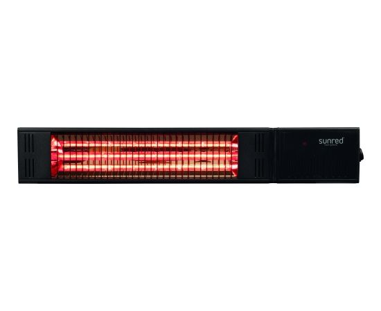 SUNRED Heater RDS-15W-B, Fortuna Wall  Infrared, 1500 W, Black