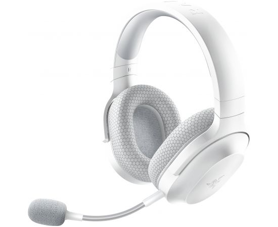 Razer Gaming Headset Barracuda X Mercury White, Wireless, On-Ear, Noice canceling