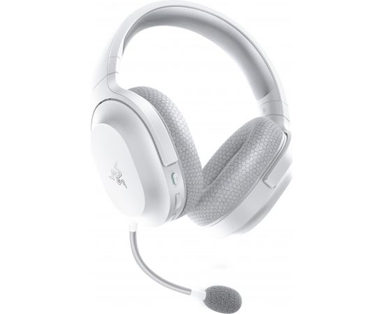 Razer Gaming Headset Barracuda X Mercury White, Wireless, On-Ear, Noice canceling