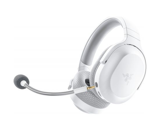 Razer Gaming Headset Barracuda X Mercury White, Wireless, On-Ear, Noice canceling