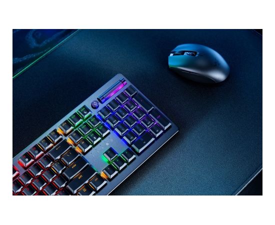 Razer Gaming Keyboard Deathstalker V2 Pro RGB LED light, US, Wireless, Black, Optical Switches (Linear), Numeric keypad