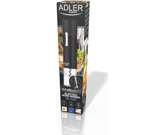 Adler Wine opener AD 4490 Electric, Black