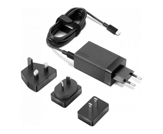 Lenovo Travel Adapter  USB-C AC  Black, 65 W