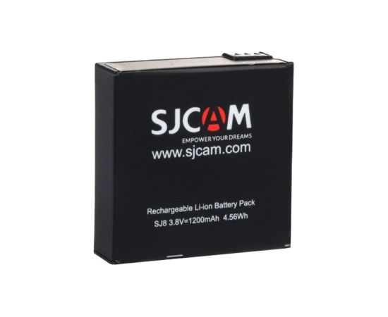SJCam Оригинальный аккумулятор для спорт камеры SJ8 Air / Plus / Pro 3.8V 1200mAh Li-Ion (EU Blister)