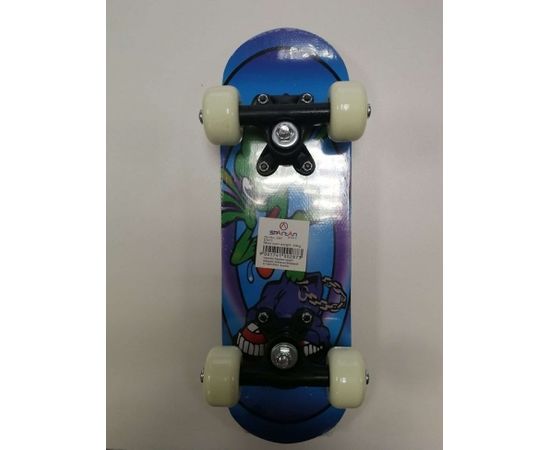 Mini skrituļdēlis Spartan Mini Board Alien On Blue