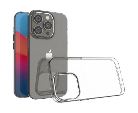 Fusion Ultra Back Case 1 mm silikona aizsargapvalks Apple iPhone 14 Pro caurspīdīgs