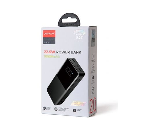 Joyroom power bank 22.5W 20000mAh PD QC3.0 AFC black (JR-QP192)