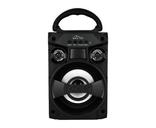 Media Tech Media-Tech BOOMBOX LT 6 W Stereo portable speaker Black