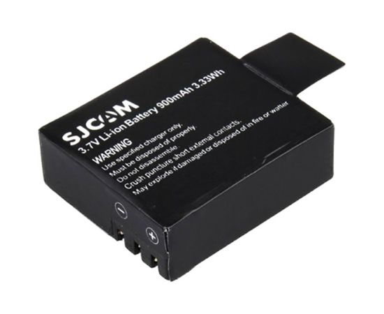 SJCam Oriģināls akumulators priekš Sporta Kameras SJ4000 SJ5000 M10 series 3.7V 900mAh 3.33Wh Li-Ion (EU Blister) Baterijas un akumulatori