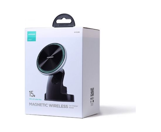 Joyroom JR-ZS290 auto turētājs ar bezvadu uzlādi 15W sudraba Telefonu Turētāji Auto Velo Moto