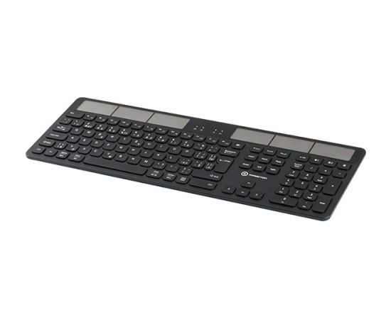 Powerton Solar Slim Bluetooth bezvadu tastatūra personālajam datoram / PS4 / XBOX / Smart TV / Android