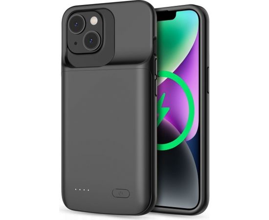 Tech-Protect защитный чехол PowerCase 4800mAh Apple iPhone 14/14 Pro, черный