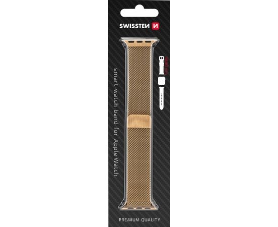 Swissten Металлический ремешок для Apple Watch 1/2/3/4/5/6/SE / 38 mm / 40 mm