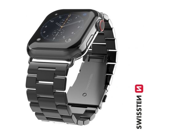 Swissten Металлический ремешок для Apple Watch 1/2/3/4/5/6 / SE / 38 мм / 40 мм