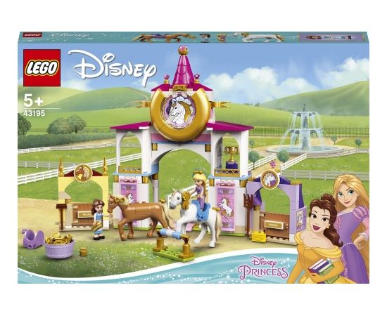 LEGO Disney Skaistules un Salātlapiņas karaliskie staļļi (43195)