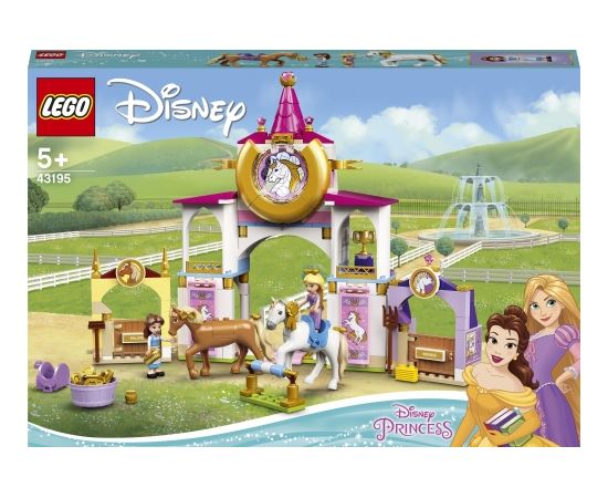 LEGO Disney Skaistules un Salātlapiņas karaliskie staļļi (43195) Lego Disney