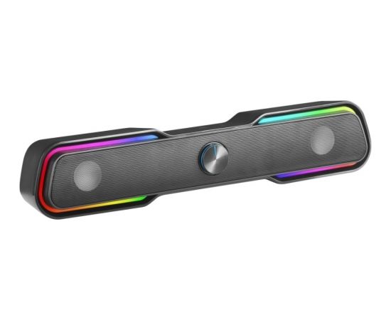 Mars Gaming MSBX Bluetooth 5.0 Soundbar Skaļruņis ar RGB / AUX /  10W