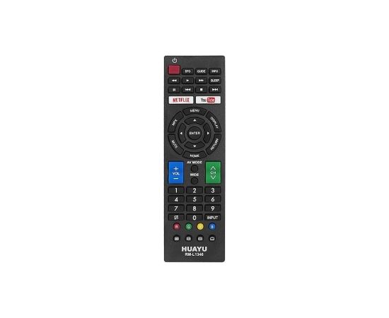 HQ LXP1346 TV pults SHARP TV LCD RM-L1346 NETFLIX YOUTUBE Melns