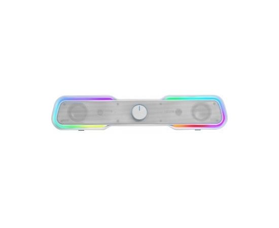 Mars Gaming MSBXW Bluetooth 5.0 Soundbar Skaļruņis ar RGB / AUX / 10W