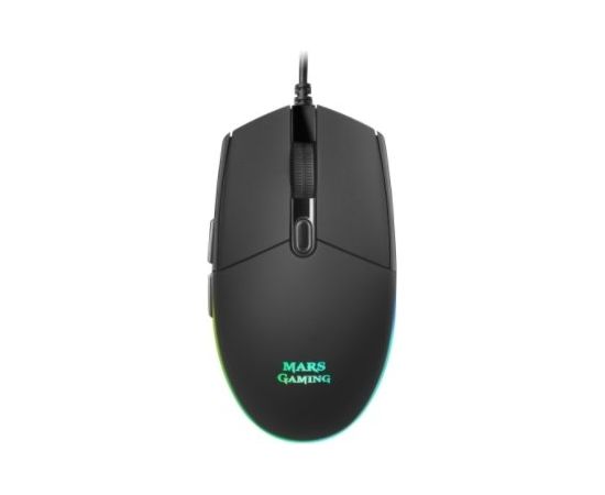 Mars Gaming MMG Spēļu Pele / RGB / 3200 DPI / USB / Melna