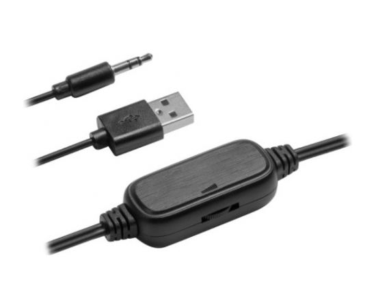 Mars Gaming MS1 Stereo Datora Skaļruņi / 2x 5W / 3.5mm Audio / USB Strāvas pieslēgums / Melnas