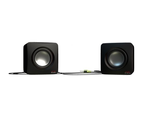 Mars Gaming MAS0 Stereo Datora Skaļruņi / 2x 4W / 3.5mm Audio / USB Strāvas pieslēgums / Melnas