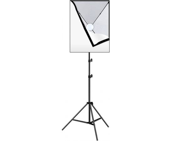 Puluz Studio softbox 50x70cm, tripod, LED bulb 1 pcs PU5070EU