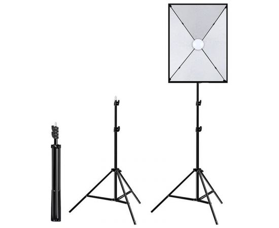 Puluz Studio softbox 50x70cm, tripod, LED bulb 1 pcs PU5070EU