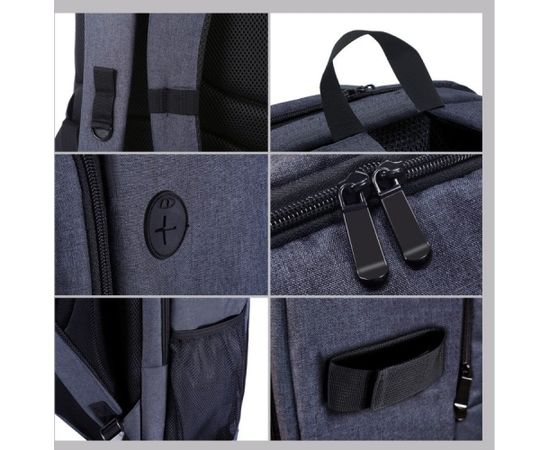 Puluz Waterproof camera backpack (grey) PU5011H