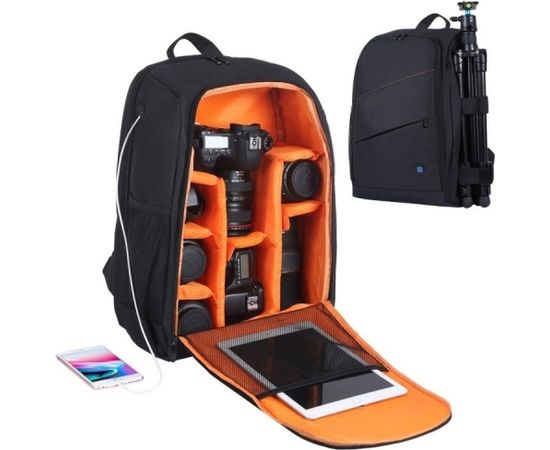 Puluz PU5011B ūdensizturīga kameras mugursoma (Black)