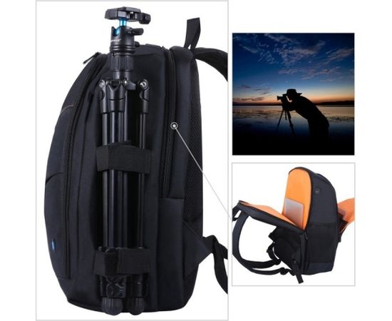 Puluz PU5011B ūdensizturīga kameras mugursoma (Black)