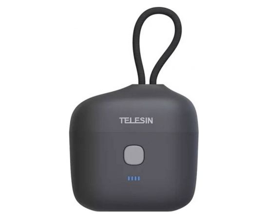 TELESIN Charging Box with 4000mAh Built-in Battery for Rode Wireless GO I II Microphone (TE-WMB-001) Citi kameru aksesuāri 