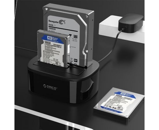 Orico Dual Bay USB3.0 HDD Docking with clone function