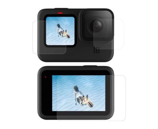 Telesin Screen and lens tempered glass for GoPro Hero 9 / Hero 10 (GP-FLM-901)