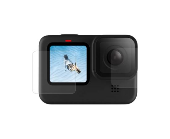 Telesin Screen and lens tempered glass for GoPro Hero 9 / Hero 10 (GP-FLM-901)