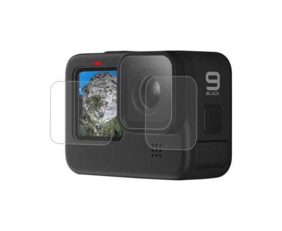 Telesin Screen and lens tempered glass for GoPro Hero 9 / Hero 10 (GP-FLM-901)