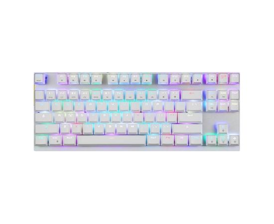 Mechanical gaming keyboard Motospeed K82 RGB (white)