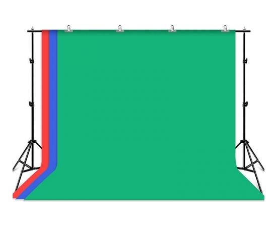Puluz Photo studio background support 2x3m + Backdrops 3 pcs PKT5205