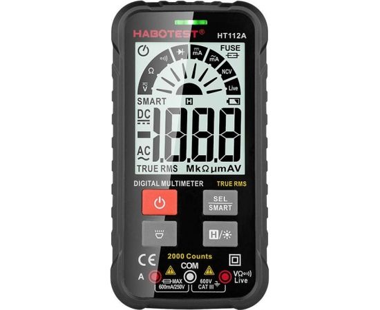 Habotest HT112A True RMS Digital Universal Multimeter