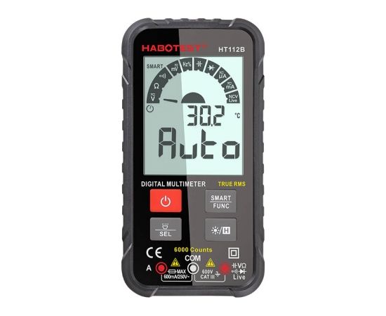 Habotest HT112B True RMS Digital Universal Multimeter