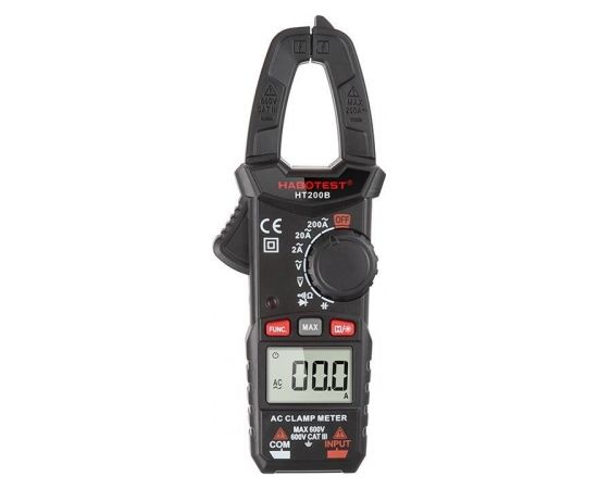 (Ir veikalā) Habotest HT200B Digital clamp meter Digitālā strāvas skava