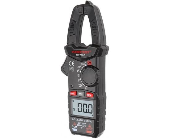 (Ir veikalā) Habotest HT200B Digital clamp meter Digitālā strāvas skava