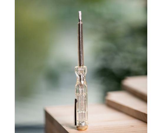 Voltage Tester 100-250V Deli Tools EDL8001 (white) Testeri un mērierīces