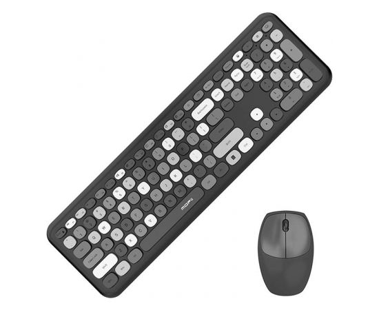 Wireless keyboard + mouse set MOFII 666 2.4G (Black)